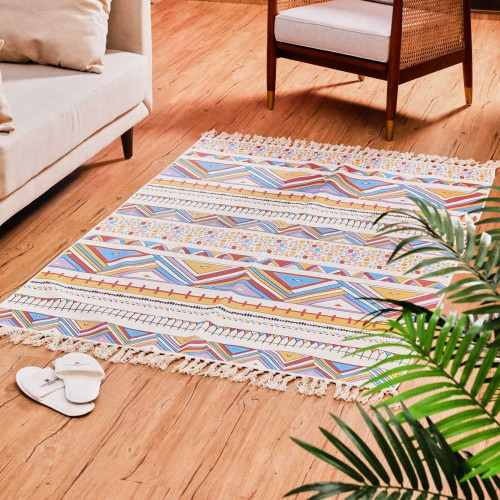 Scandy Patterned Area Rug 120 x 180cm - Dahlia