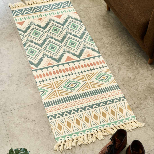 Bohemian Style Floor Mat 60 x 150cm - Allegra