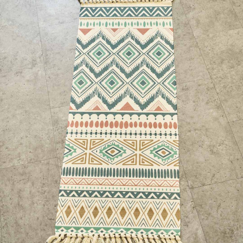 Bohemian Style Floor Mat 60 x 150cm - Allegra 2