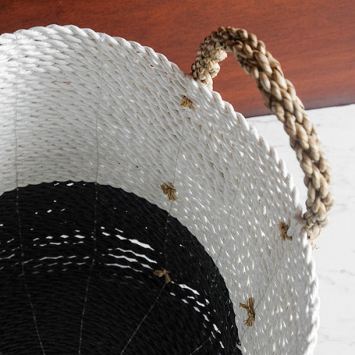 Handwoven Basket Round Monolith 2