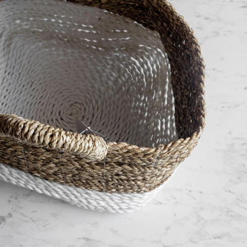 Handwoven Basket Square - Angkor Weave 2