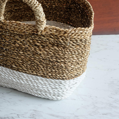 Handwoven Basket Square - Angkor Weave 3