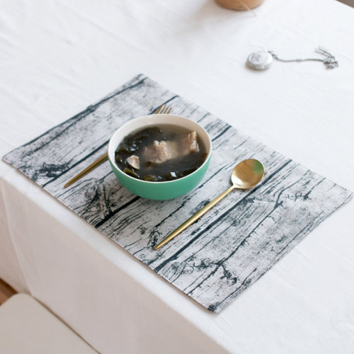 Table Placemat Wood Grain
