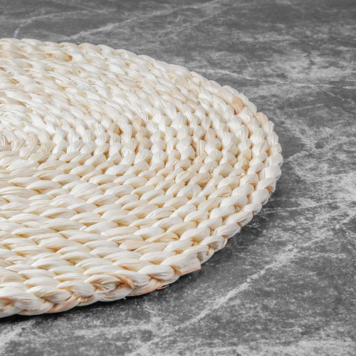 Natural Rustic Placemat Round 4