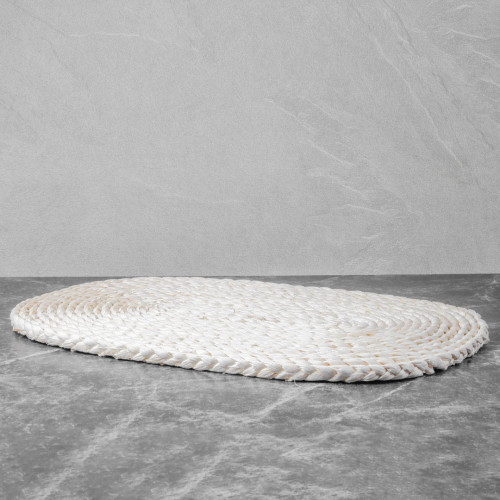 Natural Rustic Placemat Oval 45x30cm 2