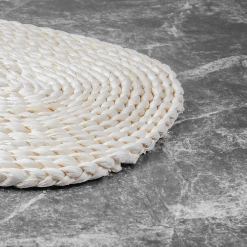 Natural Rustic Placemat Oval 45x30cm 3