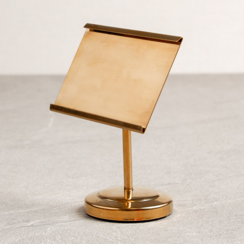 Casual Menu Card Holder Gold