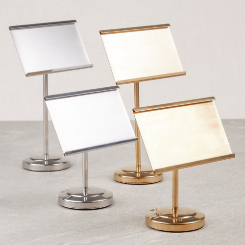 Casual Menu Card Holder Gold 5