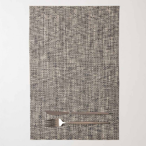 Table Placemat Interlock Black 3