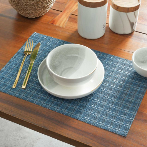 Table Placemat Antique Blue