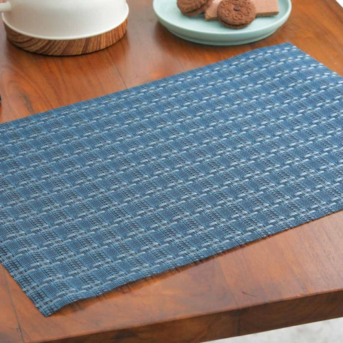 Table Placemat Antique Blue 5