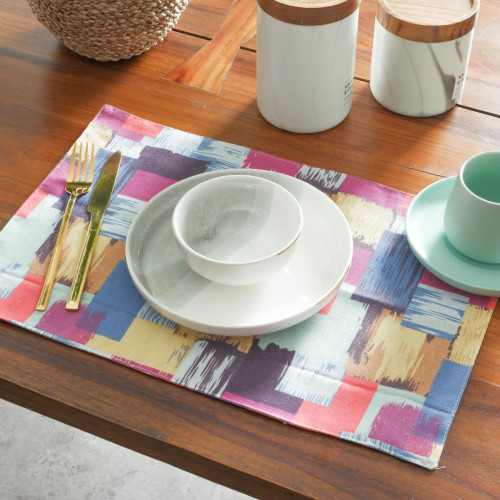 Table Placemat Rainbow Festival