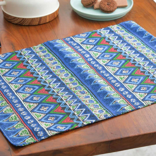 Table Placemat Bohemian Blue 5