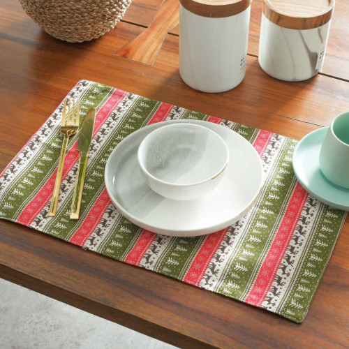 Table Placemat Winter Memory