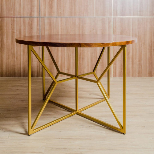 Kingsley 4-Seater Round Dining Table