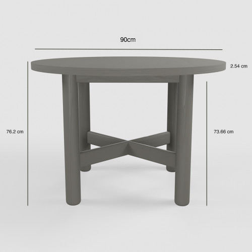 Neander 4-Seater Dining Table 3