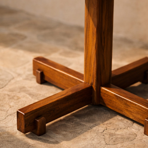 Verdant 4-Seater Round Dining Table 6