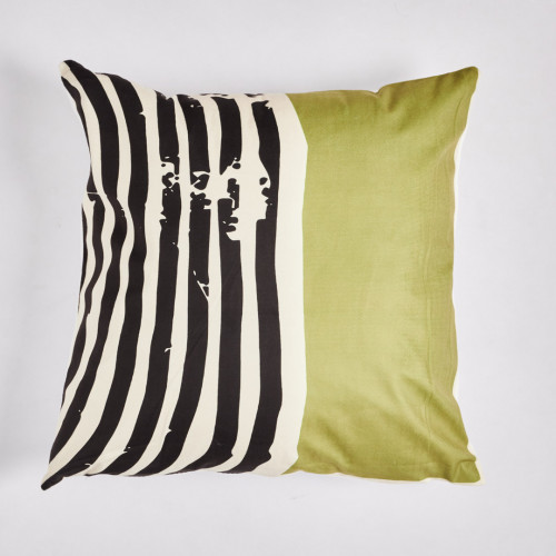 Morandi Pillow Case 45 x 45cm - Stripes Black