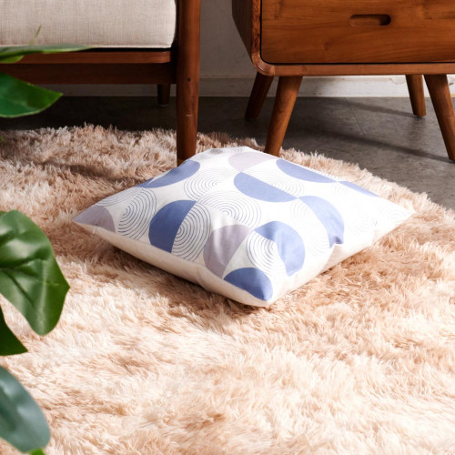 Morandi Pillow Case 45 x 45cm - Blue Circlets 5