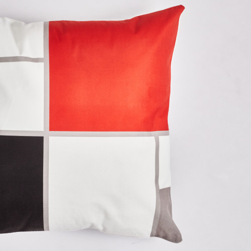 Morandi Pillow Case 45 x 45cm - Square Grid 4