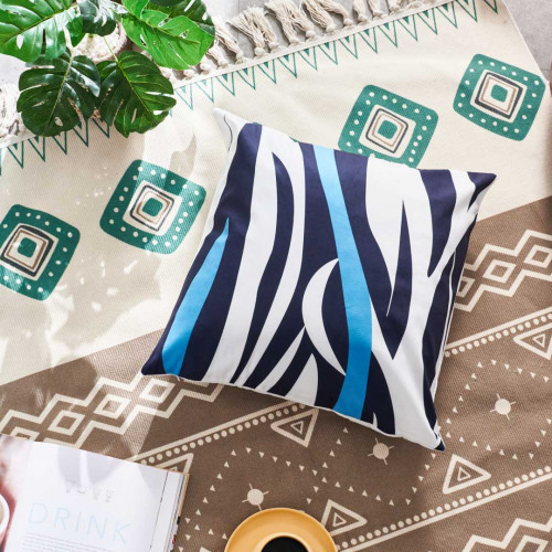 Morandi Pillow Case 45 x 45cm - Organic Blue 4