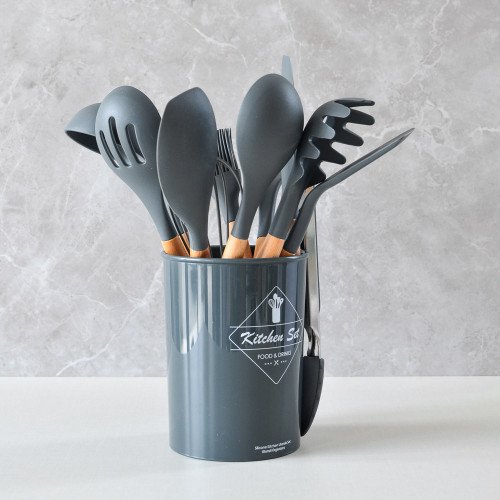 Athens Black 16pcs Cutlery Gift Set 6