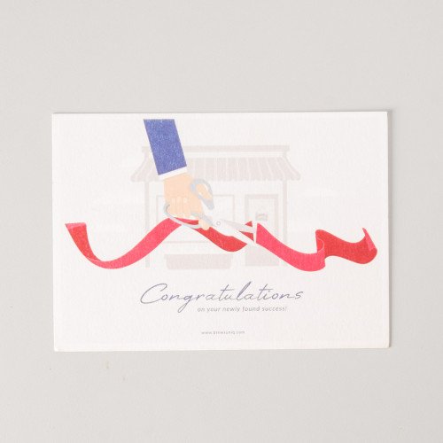 New Business Congratulations Greeting Card