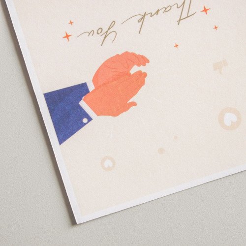 Thank You Note Greeting Card 3