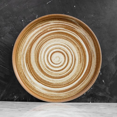 Sandblasted Brown Series Dinnerware Set 6
