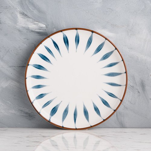 Meiji Blue Leaf Series Dinnerware Set 2