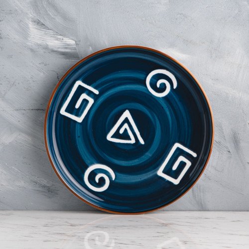 Meiji Blue Scroll Series Dinnerware Set 3