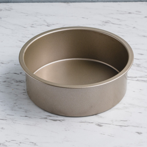 Baking Tray Deep Round Rose Gold 6"