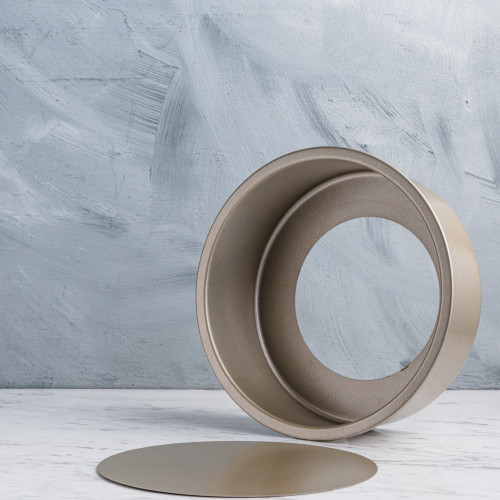 Baking Tray Deep Round Rose Gold 6" 2