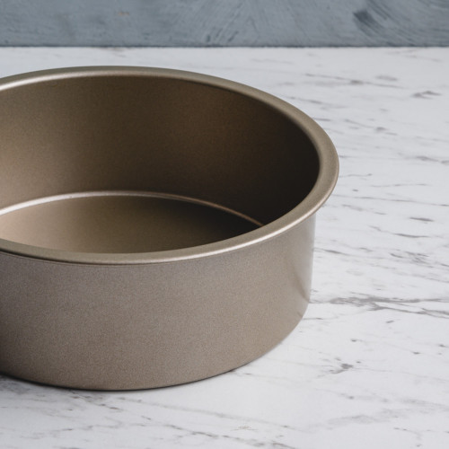 Baking Tray Deep Round Rose Gold 6" 3