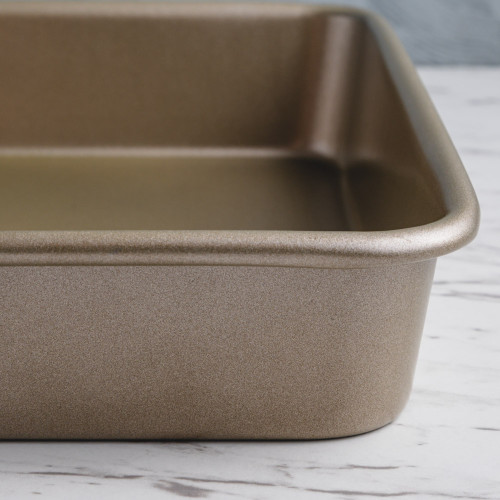 Lasagna Baking Pan Square Rose Gold 10" 2