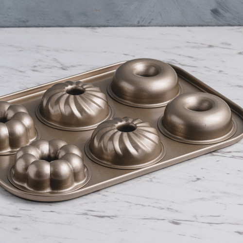 6pcs - Flower Shape Doughnuts Mould 2