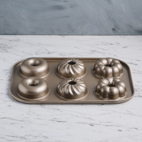 6pcs - Flower Shape Doughnuts Mould 3