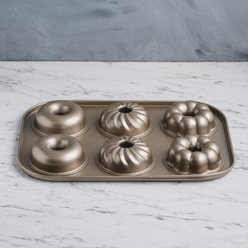 6pcs - Flower Shape Doughnuts Mould 3