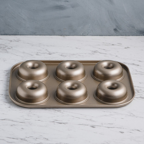 6pcs - Round Doughnuts Small Mould 2