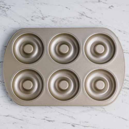 6pcs - Round Doughnuts Large Mould