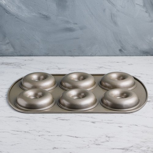 6pcs - Round Doughnuts Large Mould 2