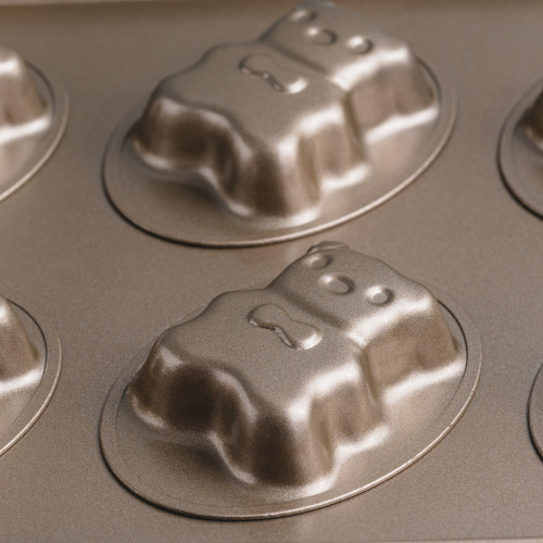 6pcs Cartoon Art Baking Mould - Teddy Bears 3