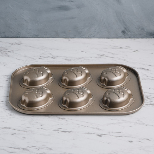 6pcs Cartoon Art Baking Mould - Fish 2