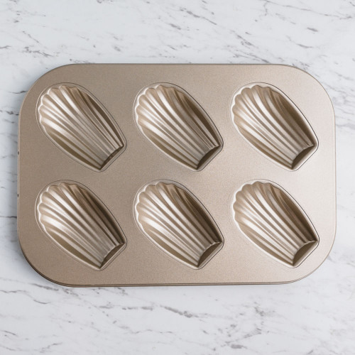 6pcs Cartoon Art Baking Mould - Madeleines