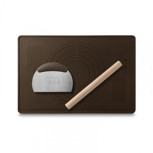 Silicone Baking Mat Set Small Brown