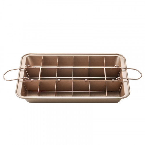Brownie Baking Tray with Dividers 2