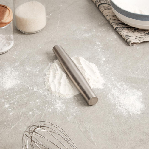 Stainless Steel French Rolling Pin 9" 4
