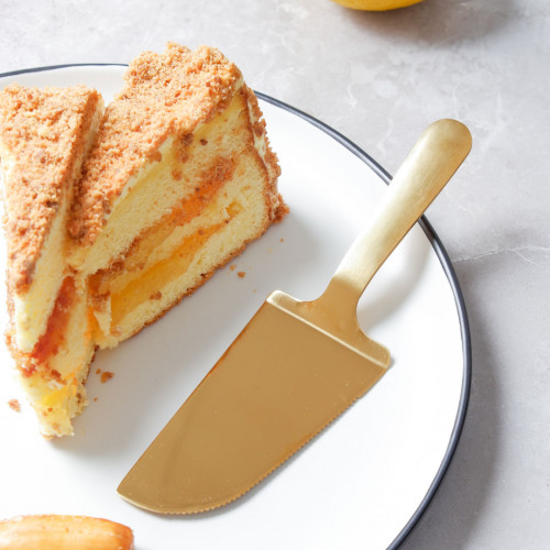 Multicolor Cake Server - Gold Handle 4