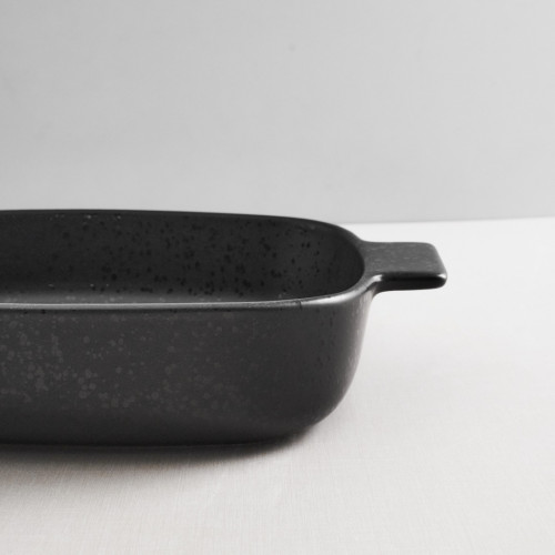 Sango Black Small Square Baker 22.6 x 21.6cm 2