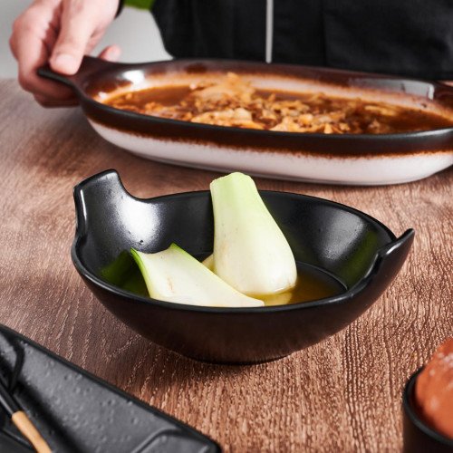 Sango Black Balti Dish 14.9cm 3